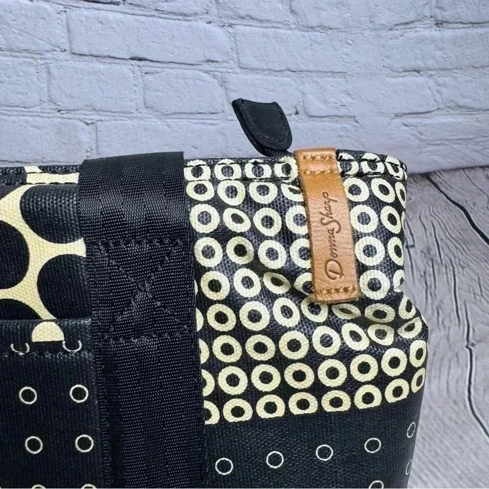 Donna Sharp Black/Cream Shoulder Bag